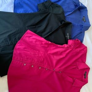 3 Shirts fo $15. Express. Size 4-small